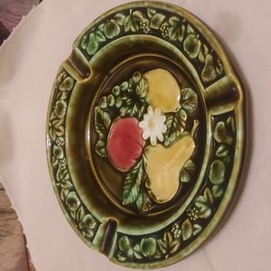 Vintage Japan Ceramic Decorative Fruit Ashtray